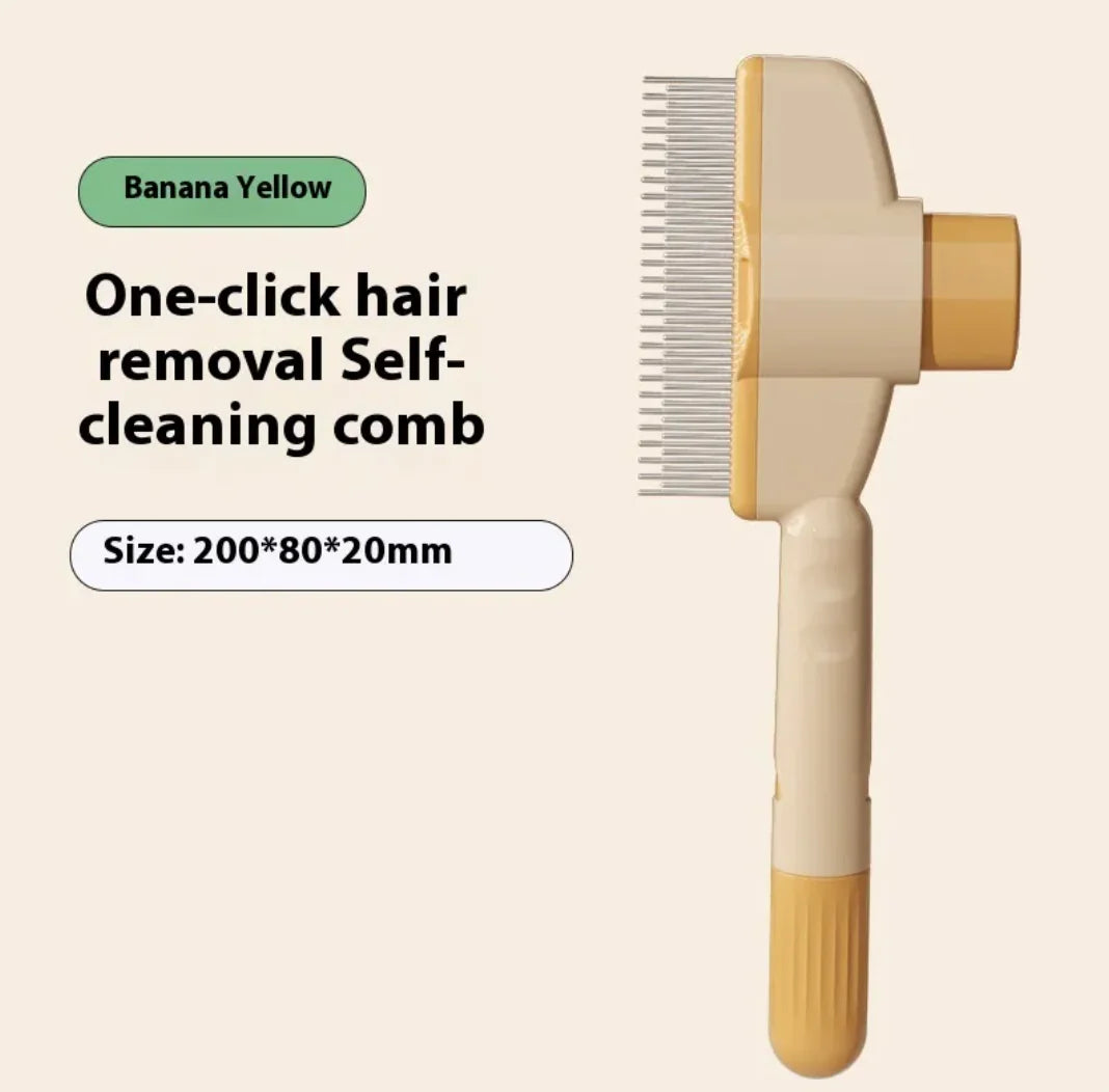 Self-Cleaning Pet Comb My Store