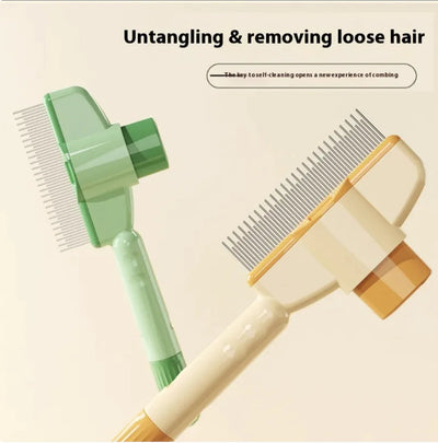 Self-Cleaning Pet Comb My Store